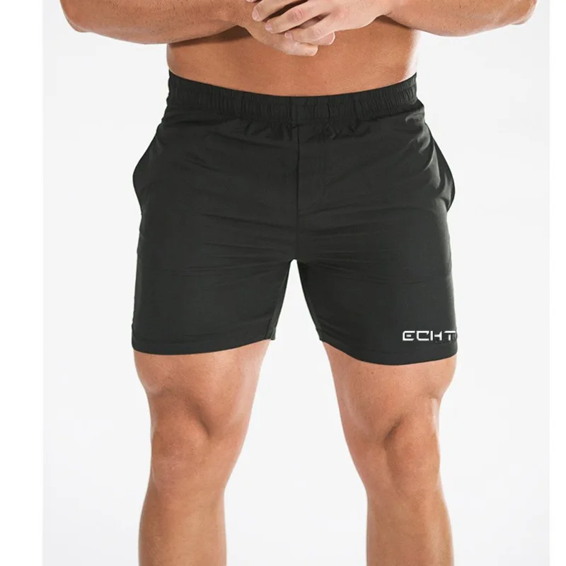 

New Style Muscle Fitness Brother Fitness Running Slim Fit Shorts Hot Selling Quick-Dry Sweat Absorbing Shorts Men Shorts