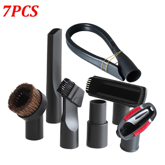 Universal Vacuum Nozzle Suction Brush Head for 32mm 35mm 1 1/4in 1 3/8in Vacuum Cleaner Accessories Crevice Tool for Bed Sofa HXL2129