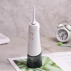 Высококачественный электрический ирригатор полости рта USB аккумуляторная Вода Flosser портативная зубная водная струя 300 мл отбеливание