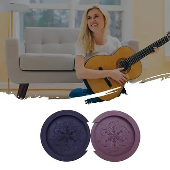 

New Silencer Guitar Muffler Musical Instruments Acceaaories Durable Black/Brown Effective Cover Free return