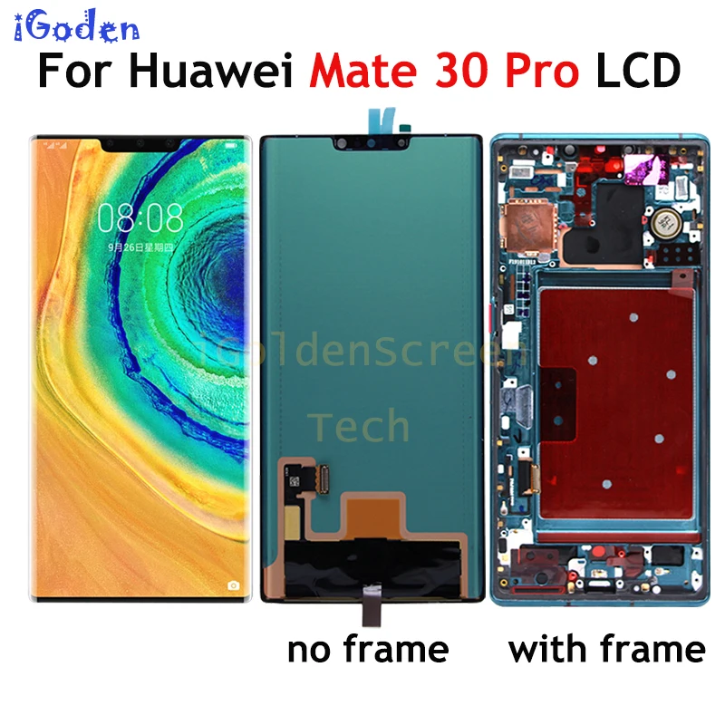 Оригинальный сменный дисплей 6 53 дюйма для Huawei Mate 30 Pro ЖК-дисплей с сенсорным