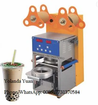 

Factory Price Homeuse Cup Sealing Machine Commercial Professional Juice Cup Container Plastic Sealing Machine