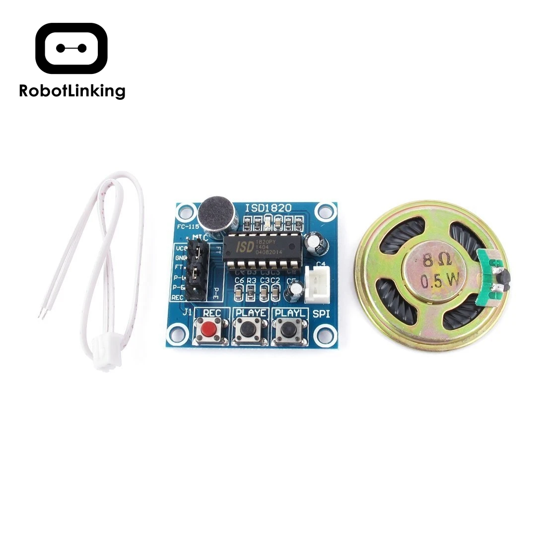 

ISD1820 Sound Voice Audio Mic Recording Playback Module
