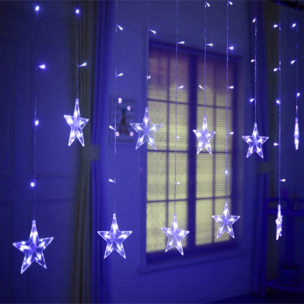 LED String Lights Curtain-4