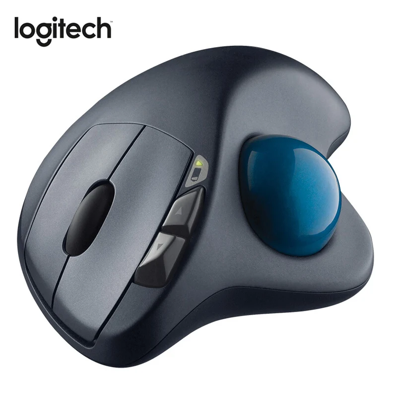 Мышь Logitech M570 Беспроводная оптическая эргономичная 2 4 ГГц 1000DPI | Компьютеры и офис