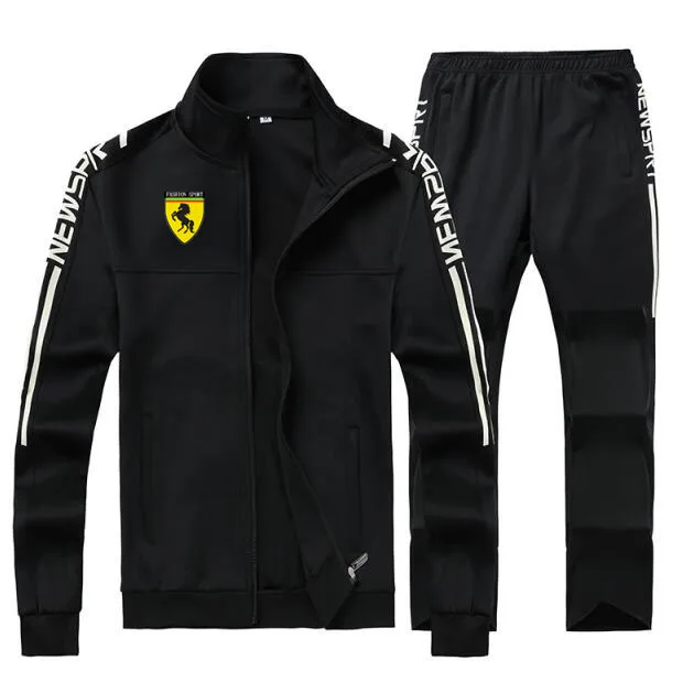 Men's Zipper Gym TrackSuit Sport Jacket Suit Set Trousers Jogging Bottom Top Sweatsuits Blazer Train track suit Men's Zipper Gym TrackSuit Sport Jacket Suit Set Trousers Jogging Bottom Top Sweatsuits Blazer Train track suit