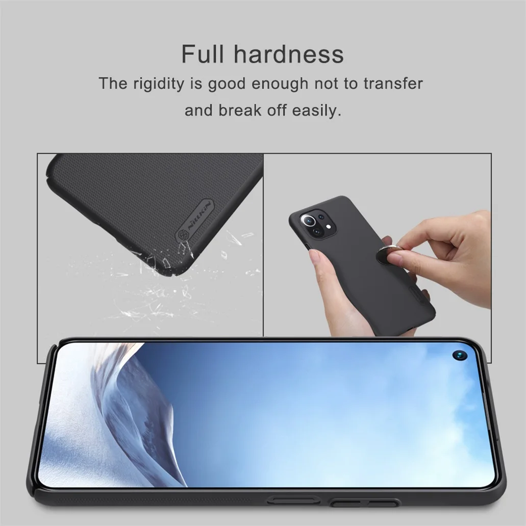 cell phone dry bag For Xiaomi Mi 11 Lite 4G 5G NE Case Nillkin Frosted Shield Case Hard PC Protector Back Cover For Xiaomi Mi11 Pro Mi 11i 11 Ultra samsung flip cover