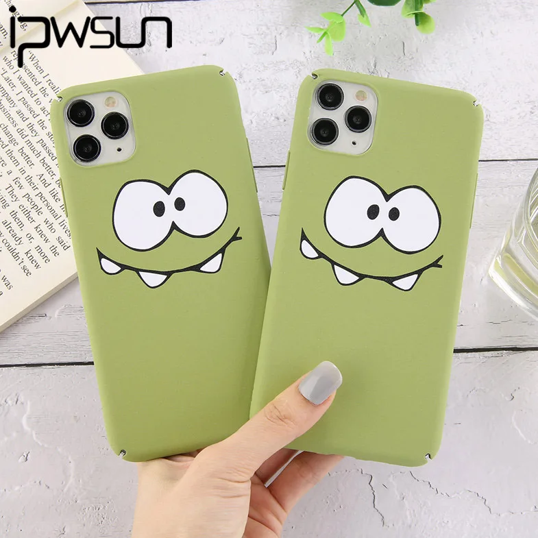 IPWSOO мультяшный милый чехол для телефона с животными iPhone 11 Por Max 6 6s 7 8 Plus X XS XR Xs