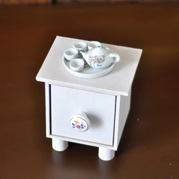 

Mini Take Photos Photography Props Studio Tool Chair Decoration Infant Easy Install Wood Gift Posture Newborn Baby Tea Table Set