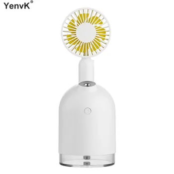 

Yenvk USB Mini Portable Air Conditioner Multi-function Humidifier Purifier Handled Air Cooler Fan For Home