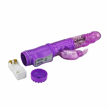 12 Modes Jelly Vibration Rotation Rabbit G Spot Vibrator Massager Sexy Wand Swirling beads and vibrating swan sex toys for woman 5