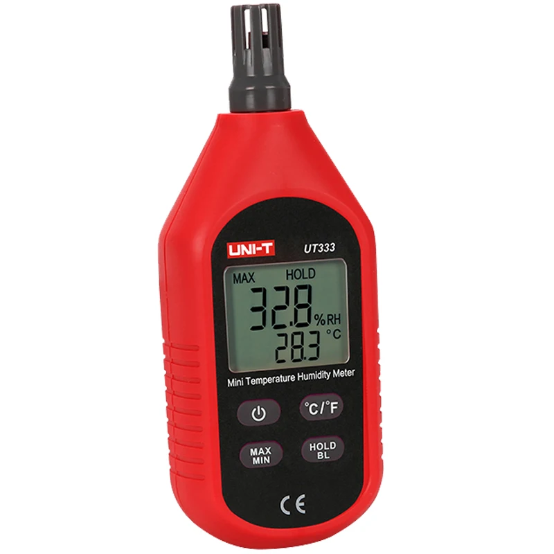 UNI-T UT333 Mini Temperature Humidity Meter Indoor Outdoor Hygrometer LCD Digital Temperature Humidity Meter Tester