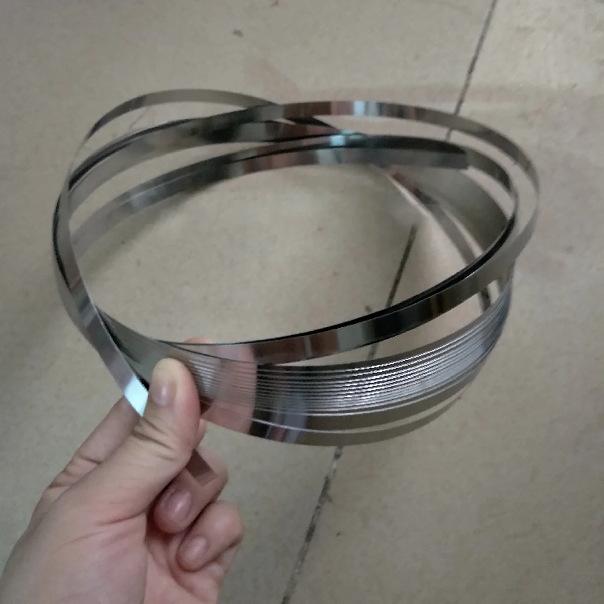 3 - Stainless Steel Sheet Metal Strips 1/2 Wide x 12 Long x .025 Thick