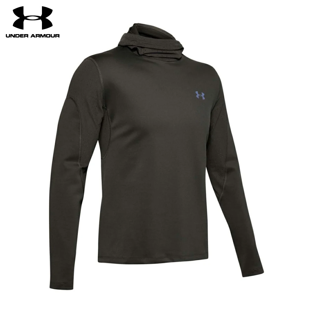 Under Armour Mens Qualifier ColdGear Balaclava Hoodie Under Armour Mens Qualifier ColdGear Balaclava Hoodie
