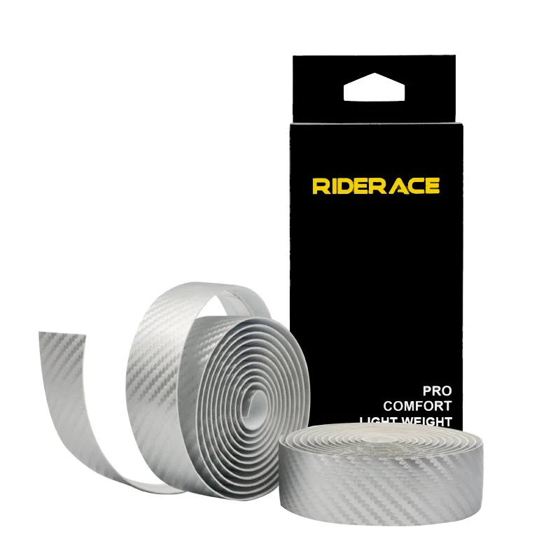 Bike Handlebar Tape Bicycle Accessories Bike Handlebar Plugs EVA PU Road Bicycle Handle Bar Tapes Belt Anti-slip Shock Absorption Cycling Wrap +2 End Plug Accessories