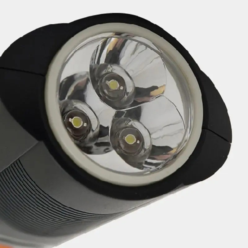 Ручной фонарик AM/FM погодное радио USB для пеших прогулок кемпинга