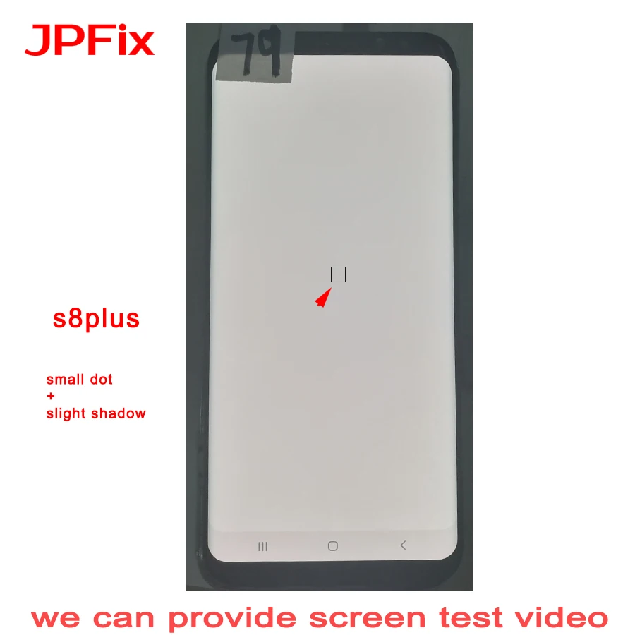 JPFix Super AMOLED для Samsung Galaxy S8 Plus G955 LCD сенсорный экран в сборе с точечной теневой
