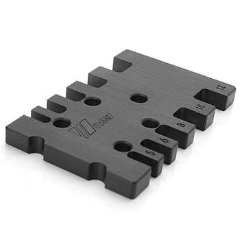 

High Precision Tenon Caliper Metric and Imperial Card Gauge Woodworking Router Saw Table Machine Measuring Tool Ruler