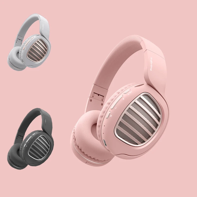 Беспроводные складные наушники с микрофоном поддержка TF FM AUX Bluetooth 5 0 |