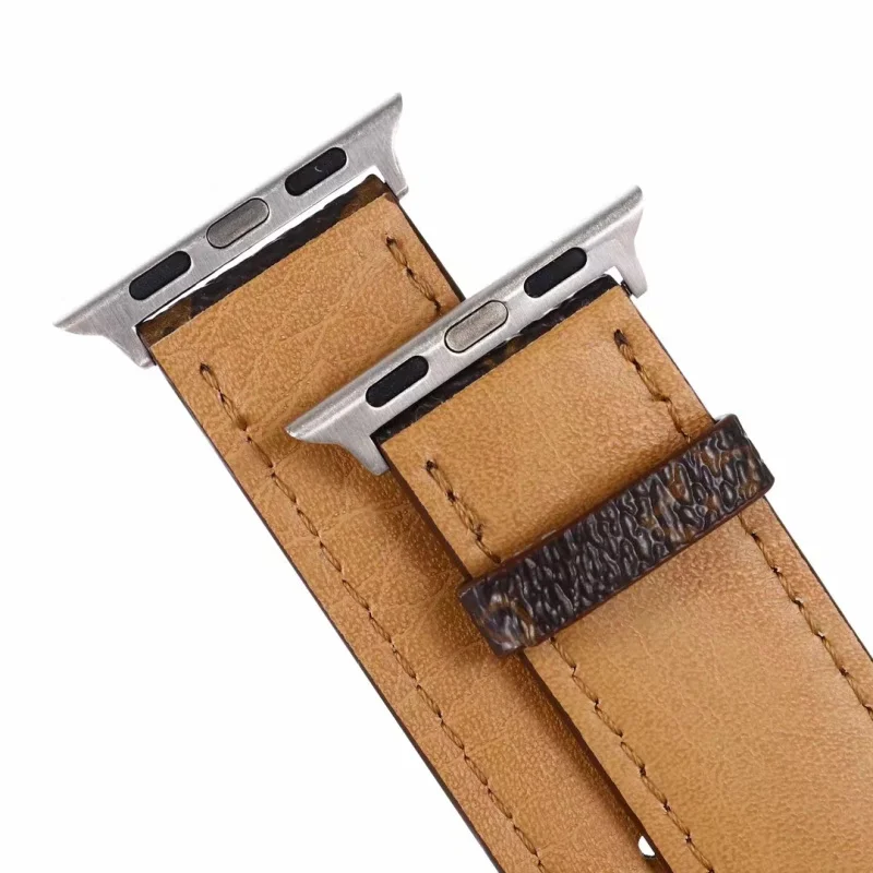 3 couro genuíno correia pulseira relógio faixa 38 40 42 44mm
