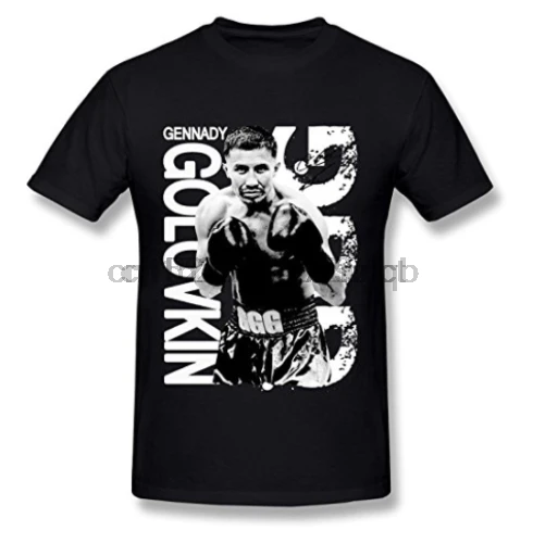 Men Gennady Golovkin GGG Professional боксерская футболка Heather | Мужская одежда