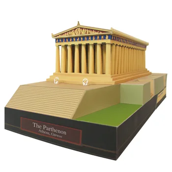 

Greece Athena Parthenon 3D Paper Model World Famous Architectural Model Threedimensional Handmade DIY Educational Toy Collection