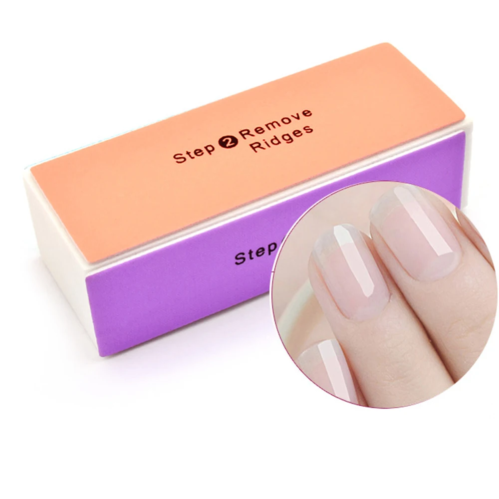 

Practical 1pcs Pro Nail Buffer File Polishing Dead Skin Remover Sandpaper Nail Sanding Block Buffing File Manicure Nail Tool