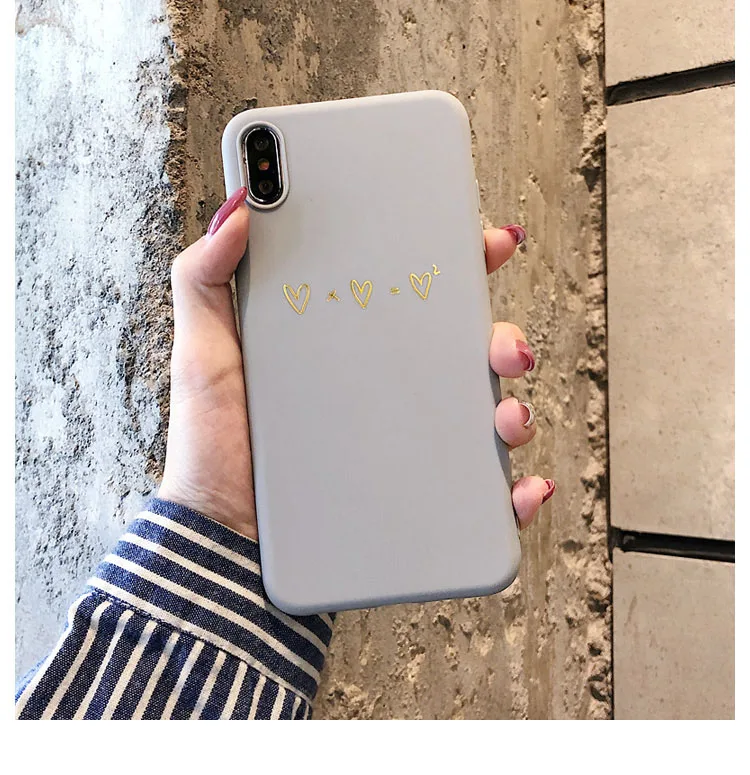 GlamPhoneCase простой литературный любовь чехол для iPhone X XS Max XR Мягкий силиконовый чехол для iPhone 7 8 6 6s плюс Чехол