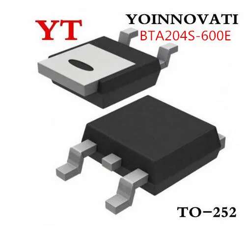 

20pcs/lot BTA204S-600E BTA204S-600 BTA204S 204S6E TO-252 IC