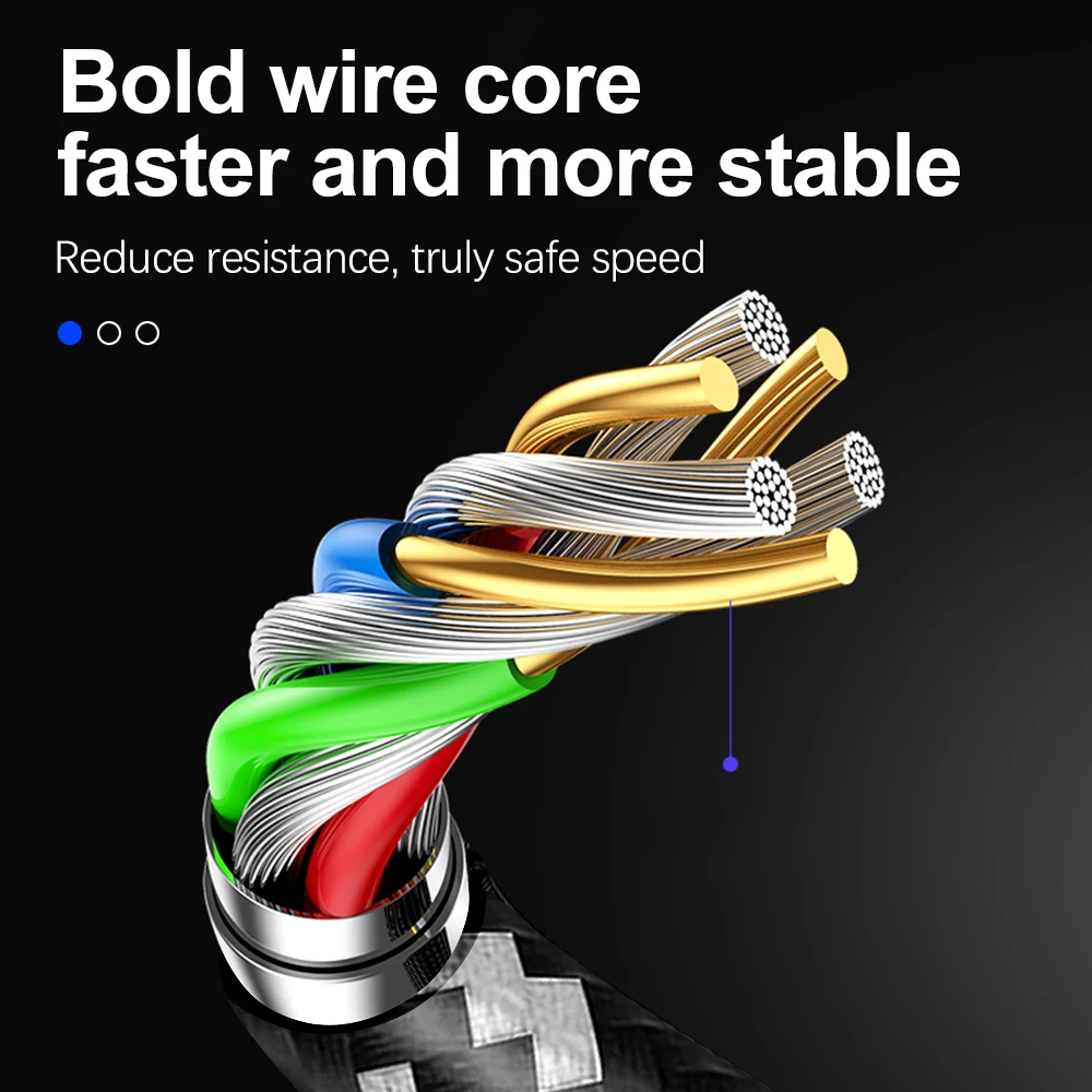 Usb type-C кабель для быстрой зарядки USB C кабель для передачи данных для samsung S9 S8 huawei P20 Xiaomi mi9 Micro type-C Кабели зарядное устройство для мобильного телефона