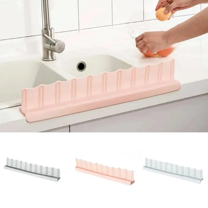 Sink Flaps Household Kitchen Supplies Transparent Splash Guards Tools Water Barriers Strong Suction Cups Creative Practical
