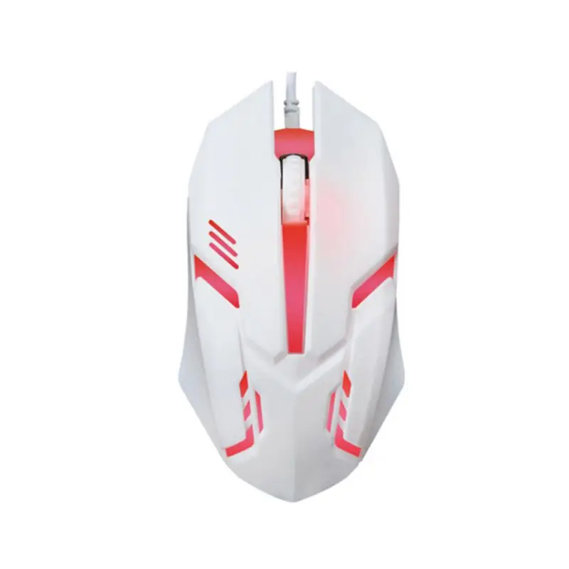 

ZL PC Computer Wired Mouse USB Wired Gaming Mouse 1200 DPI E-Sports Game RGB Glowing Optical Corded Mice