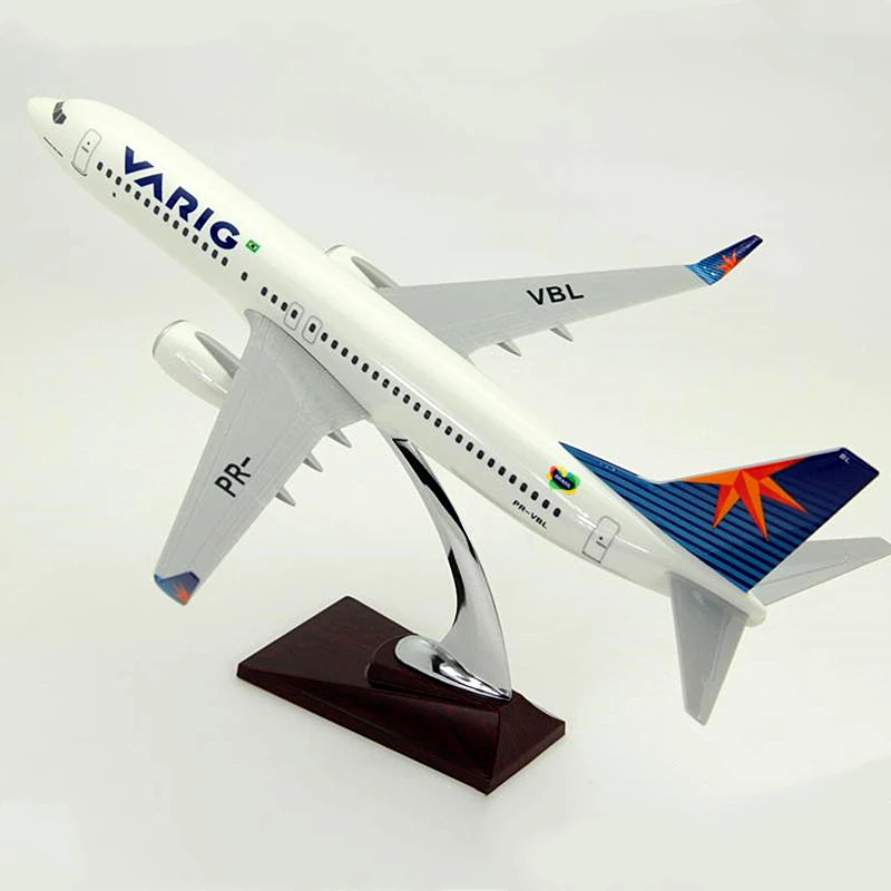 40 см 1:100 Масштаб Самолеты Бразилия вариг авиакомпания Boeing B737-800 модель самолета литье под давлением модель самолёта из смолы коллекционное украшение