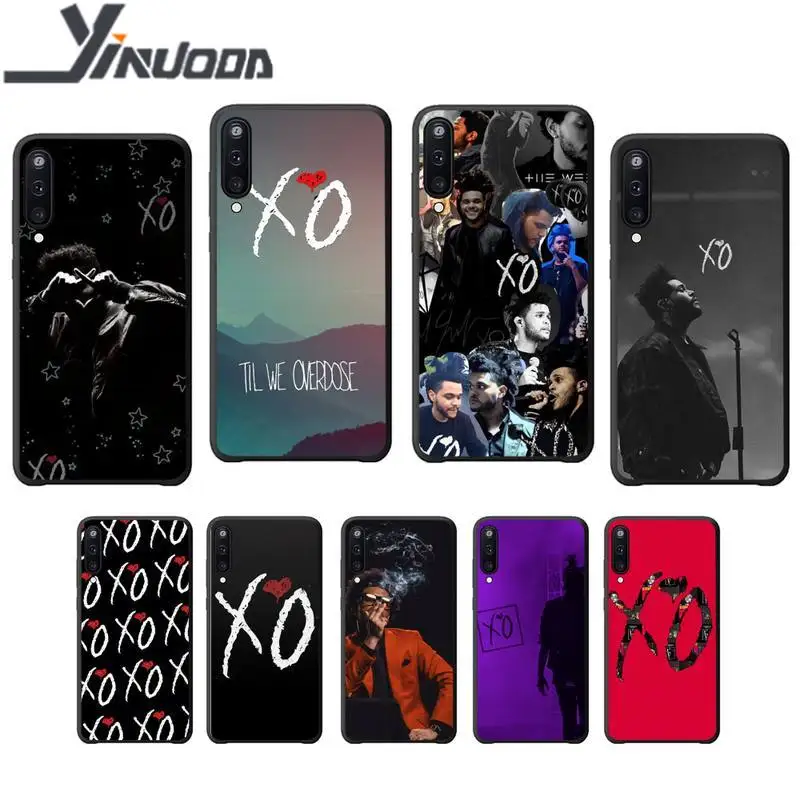 Yinuoda The Weeknd XO мягкий черный чехол для телефона funda Samsung galaxy A01 A10 A31 A51 A71 A91 A10S A30S m20
