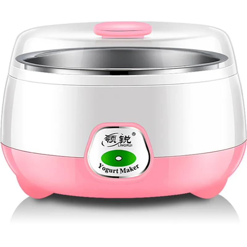 220V 1L Household Mini Electric Yogurt Maker Automatic Multifunctional DIY Yogurt And Natto Fermenting Machine Rice Wine Maker