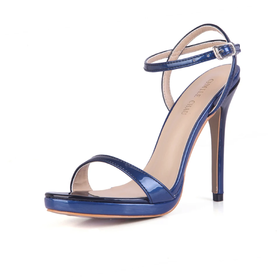 Summer New 12cm High Heeled Sandals Ankle Strap Women Sandals Stiletto Thin heel Open Toe Sexy Party Dress Lady Shoe 3ASL-a16 Summer New 12cm High Heeled Sandals Ankle Strap Women Sandals Stiletto Thin heel Open Toe Sexy Party Dress Lady Shoe 3ASL-a16