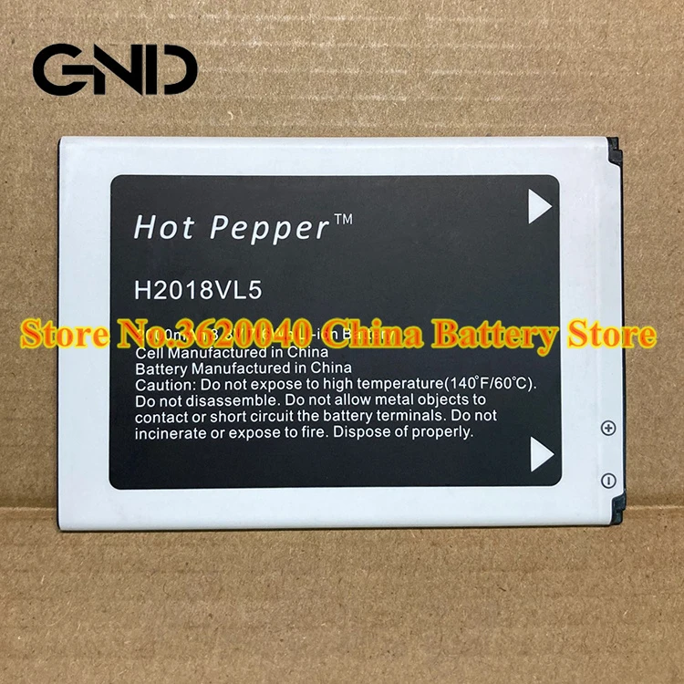 Gnd 2000mah 7.6wh H2018vl5 Replacement Battery For Hot Pepper Poblano
