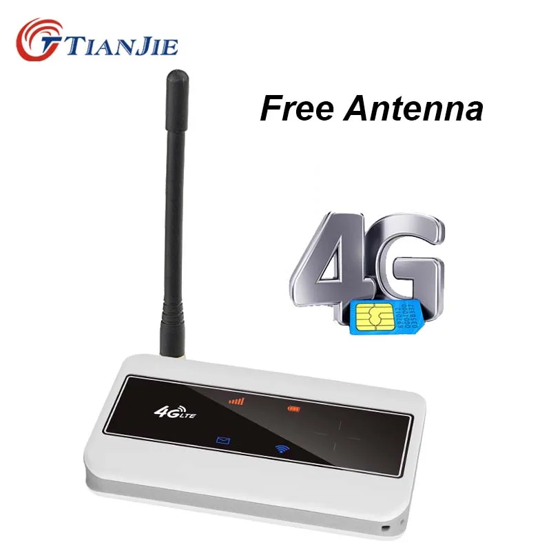 Беспроводной/разблокированный 4G Роутер Внешняя антенна (подарок) MIFi LTE Wi-Fi роутер