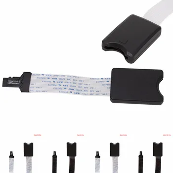 

TF MicroSD Male To SD Female SDHC SDXC Card Reader Extension Adapter Cable Extender For Phone Car GPS TV 10/15/25/46cm