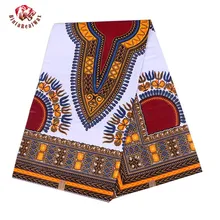 Гарантированное качество до двери 6 ярдов хлопок африканская восковая набивная ткань Африканская восковая ткань 24FJ2003