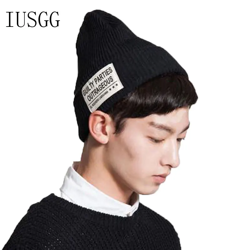 

2019 Winter Hats for Women Beanies Knitted Letter Warm Hip-hop Beanie Hat Unisex Cap Soft Skullies Fashion Accessories