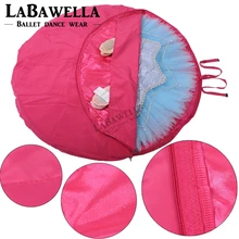 Для взрослых женщин розовый балет танцевальная пачка Сумка Девушки Танцы диаметр 110 см аксессуары сумки AS8630