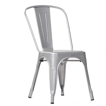 

Nordic metal-iron dining-chair, iron-iron dining-chair, iron-iron-art chair, Tilix restaurant, coffee shop