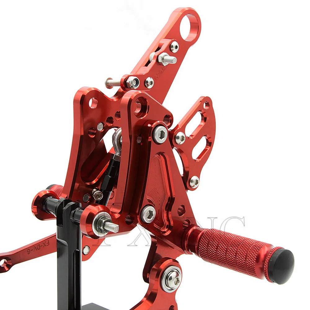 Задние педали для мотоцикла DUCATI Diavel Carbon 2011 2012 2013 2014 2015|cnc rearset|foot pegsfoot rest |
