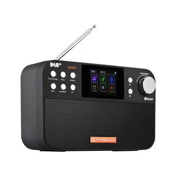 

GTMedia Portable Z3B Z3 Radio DAB RDS Clock/Alarm/Sleep Timer FM Radio LCD display Bluetooth digital player Receiver 87.5-108MHz