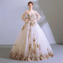 Vestidos De 15 Anos Новое кружевное платье с вышивкой и аппликацией, милое бальное платье для выпускного бала, бальные платья для выпускного бала, недорогое Пышное Платье