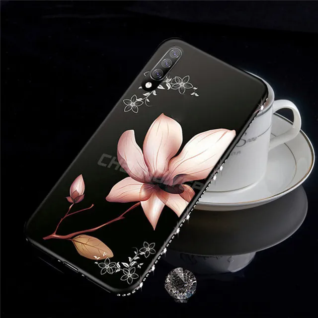 01 Для samsung A50 чехол для samsung Galaxy A50 A30 A20 A20e A10 A40 A60 A70 A80 A90 50 A505F A505 3D Цветочный Мягкий ТПУ чехол с мультипликационным рисунком - Цвет: 01