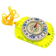 Рефлектор с ремешком для путешествий, портативный, для улицы, точный подарок, направление для пеших прогулок, транспортир, простое использование, велосипедная линейка для кемпинга