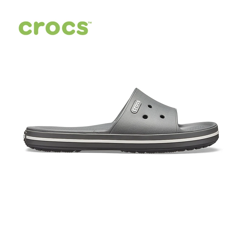 CROCS Crocband III Slide UNISEX for male, for female, man, woman TmallFS  shoes rubber slippers|Slippers| - AliExpress