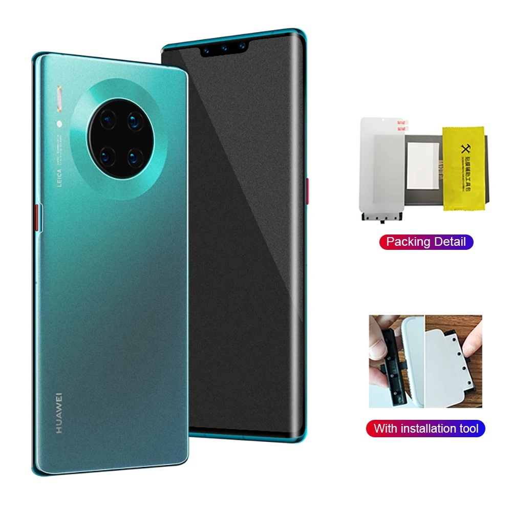 Матовая пленка матовая полное покрытие Гидрогелевая Защитная для экрана HUAWEI MATE 20